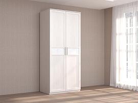 Кэт 4 шкаф 2-ств. - Бодега белая/Кайман белый