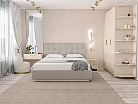 Спальня Кэт 3 вар. 1 - Кашемир/Тирамису