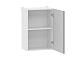 Вокс 100.30 500 шкаф навесной / Белый/Графит