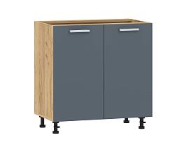 Борги 100.02 800 тумба кухонная / Дуб Крафт золотой/Маренго