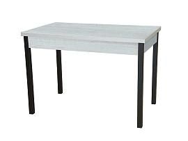 Колорадо стол обеденный раздвижной / бетон белый/черный