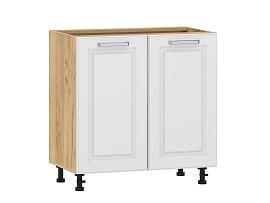 Вокс 100.02 800 тумба кухонная / Дуб крафт золотой/Меренга