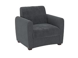 Эдвин А кресло-кровать / велюр джоя 018 графит