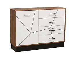 Комод Гамма 54.08 Таксония/Белый