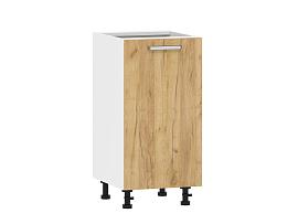 Борги 100.01 400 тумба кухонная / Белый/Дуб Крафт золотой