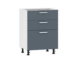 Борги 100.06 600 тумба кухонная / Белый/Маренго