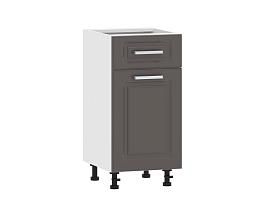 Вокс 100.08 400 тумба кухонная / Белый/Графит