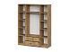ШК 1 шкаф (серия 2) / Дуб золотой
