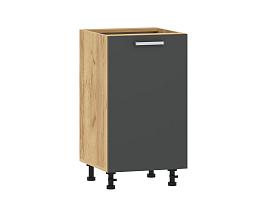 Борги 100.01 450 тумба кухонная / Дуб Крафт золотой/Антрацит