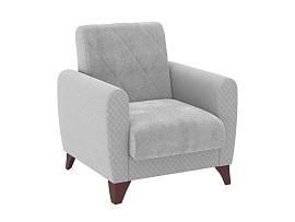 Эдвин М кресло для отдыха / велюр джоя 022 сильвер