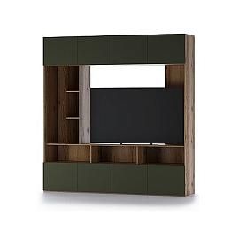 Харди ТВА секция Дуб Делано Темный / Зеленый