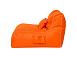 Кресло лежак оранжевое Оксфорд