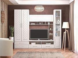 Гостиная Аллегро 9 Роммб компл. 2 / Бодега белая/Сандал белый