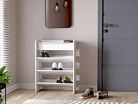 Обувница открытая 600 - Бетон светлый