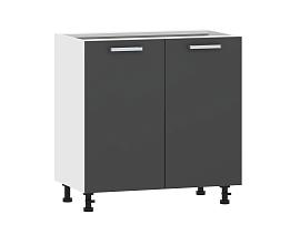 Борги 100.02 800 тумба кухонная / Белый/Антрацит