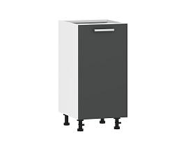 Борги 100.01 400 тумба кухонная / Белый/Антрацит