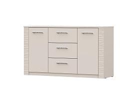 Калипсо комод 3 ящика двухстворчатый / Меланж