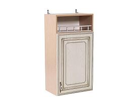 Флоренция шкаф навесной ШКН 500 П / Ясень/Ясень патина В 920