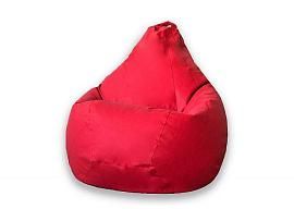 Кресло мешок груша Фьюжн L красное