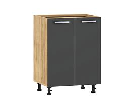 Борги 100.02 600 тумба кухонная / Дуб Крафт золотой/Антрацит