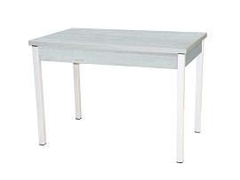 Колорадо стол обеденный раздвижной / бетон белый/белый