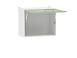 Вокс 100.39 600 шкаф навесной / Белый/Фисташка