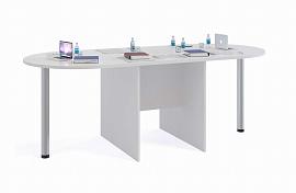 Стол для переговоров СПР-05 + 2 СПР-03 Белый