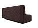 Диван Роял велюр шоколадный / HB-178/16