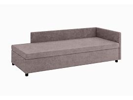 Тахта Вико / микровелюр лаки пудровый 17