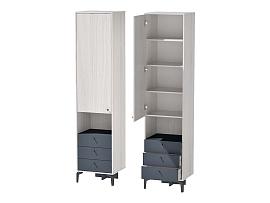 Лион пенал П-1 - Ясень Анкор светлый/Графит