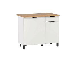 Венера стол 1000 / Белый/Кашемир