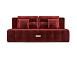 Диван Марсель №4 бархат красный  STAR VELVET 3 DARK RED