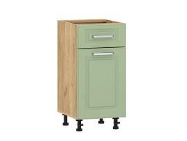 Вокс 100.08 400 тумба кухонная / Дуб крафт золотой/Фисташка