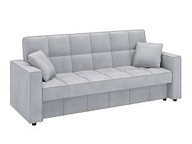 Луи диван-кровать 3-х мест. 2 думки / велюр аватар сильвер