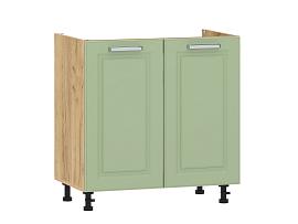 Вокс 100.04 800 тумба под мойку / Дуб крафт золотой/Фисташка