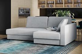 Диван угловой Бостон правый / Ультра смог