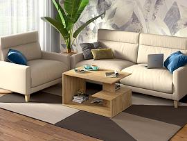 Стол журнальный СЖ-4 / Дуб крафт