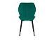 Дора К стул велюр тенерифе изумруд / черный