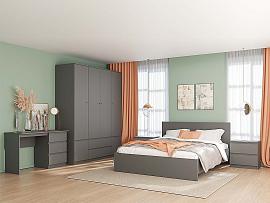 Спальня Кэт-1 набор 1 - Графит