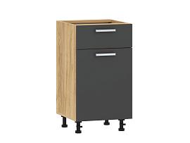 Борги 100.08 450 тумба кухонная / Дуб Крафт золотой/Антрацит