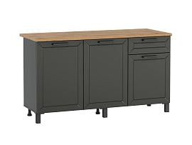 Мадрид стол 1500 / Диамант серый