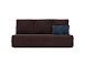 Диван Роял велюр шоколадный / HB-178/16