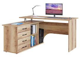 Компьютерный стол КСТ-109 Левый Дуб Делано