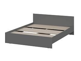 Денвер кровать 1,6 / Графит серый