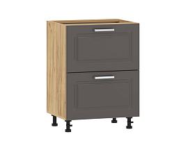 Вокс 100.05 600 тумба кухонная / Дуб крафт золотой/Графит