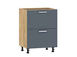 Борги 100.05 600 тумба кухонная / Дуб Крафт золотой/Маренго