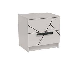 67.25 Брандо тумба прикроватная МДФ геометрия - Кашемир