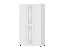 Токио шкаф трехстворчатый / Белый текстурный