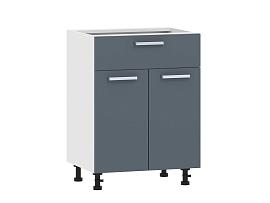 Борги 100.09 600 тумба кухонная / Белый/Маренго