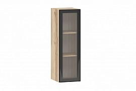 Moru шкаф навесной 100.82.300 / Дуб делано/Черный